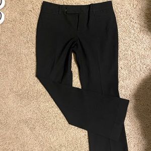 Gap women’s black modern boot trouser size 4a